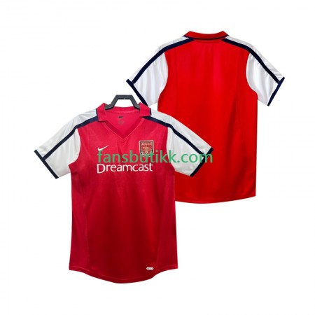 Fotballdrakt Arsenal 2001 Retro Hjemmetrøye 2002 Kortermet